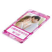 Love Heart Confetti Deel mijn frietjes Flexible Magneet (Linkerzijde)