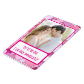 Love Heart Confetti I Text Back Flexible Magneet (Linkerzijde)