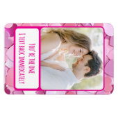 Love Heart Confetti I Text Back Flexible Magneet (Horizontaal)