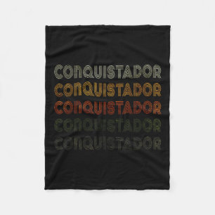 Love Heart Conquistador Grunge stijl Conqu Fleece Deken