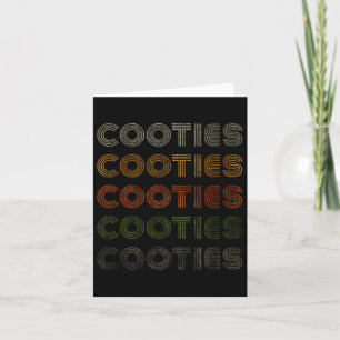 Love Heart Cooties T-shirt Grunge Vintage Stijl Zw Kaart
