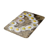 Love Heart Daisies Bath Mat (Gekanteld)