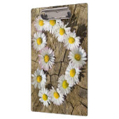 Love Heart Daisies Klembord (Links)