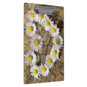 Love Heart Daisies Klembord (Rechts)