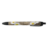 Love Heart Daisies Zwarte Inkt Pen (Bodem)