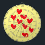 Love Heart Dartboard Dartbord<br><div class="desc">een leuk accessoire!</div>