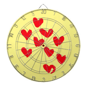 Love Heart Dartboard Dartbord