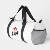 Love Heart Duffle Bag Plunjezak (Rechterhoek)