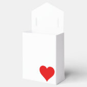 Love - Heart Favor Box Bedankdoosjes (Geopend)