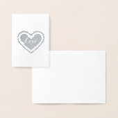 Love Heart Folie Kaarten (Display)