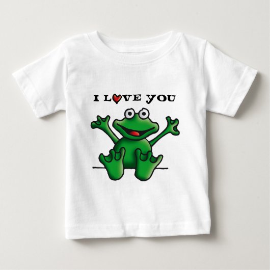 love heart frog (Voorkant)