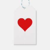Love - Heart Gift Label Cadeaulabel (Voorkant)
