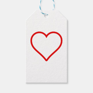 Love - Heart Gift Label Cadeaulabel