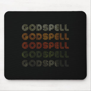 Love Heart Godspell T-shirt Grunge  Style Zwart Muismat