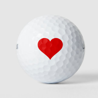 Love - Heart Golf Ball Golfballen