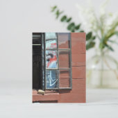 Love heart graffiti briefkaart (Staand voorkant)