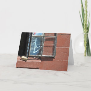 Love Heart Graffiti Feestdagen Kaart