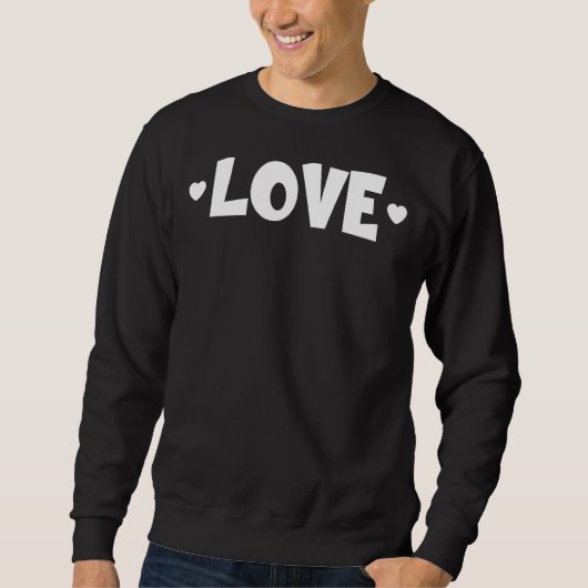 Love Heart Graphic Design Trui (Voorkant)