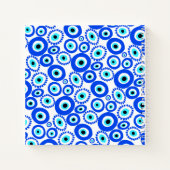 Love Heart Greek Eyes Notitieboek (Achterkant)