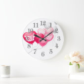 Love Heart Grote Klok (Huis)