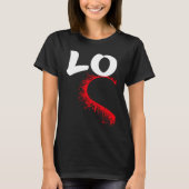 Love Heart half for Pair Couple  Combination T-shirt (Voorkant)