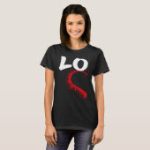 Love Heart half for Pair Couple  Combination T-shirt (Voorkant volledig)