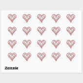 Love Heart Hart Sticker (Vel)