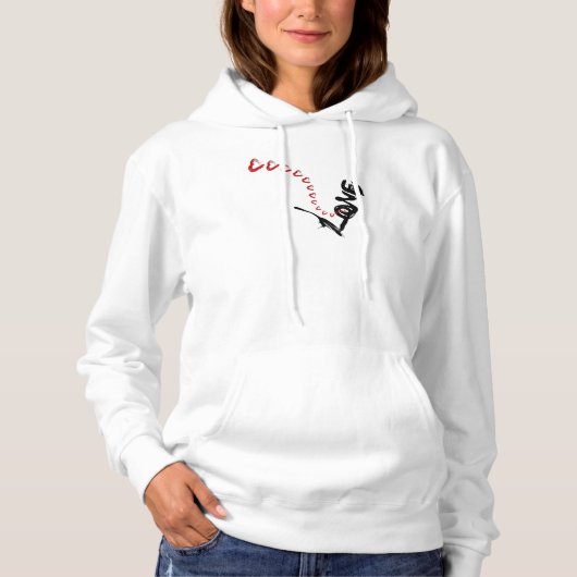 Love Heart Hoodie (Voorkant)