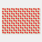 Love Heart Inpakpapier Vel (Voorkant 2)