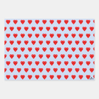 Love Heart Inpakpapier Vel