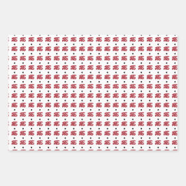 Love Heart Inpakpapier Vel