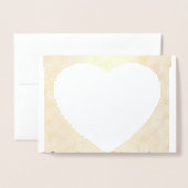 Love Heart Keepsake Memory Pink Destiny's Folie Kaarten (Voorkant met envelop)