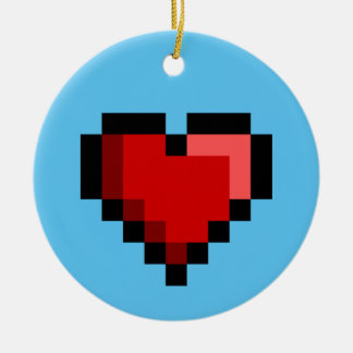 Love Heart Keramisch Ornament
