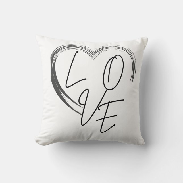 Love Heart Kussen (Voorkant)