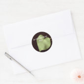 Love, Heart Leaf, Custom Text Sticker (Envelop)
