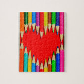 Love Heart Legpuzzel (Verticaal)