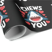 Love Heart Leopard Schattigee Valentijnsdag Cadeaupapier (Rol Hoek)