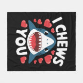 Love Heart Leopard Schattigee Valentijnsdag Fleece Deken (Voorkant (Horizontaal))