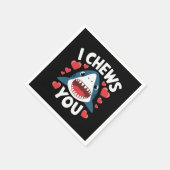 Love Heart Leopard Schattigee Valentijnsdag Servet (Hoek)