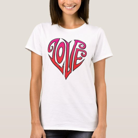 Love Heart Logo T-shirt (Voorkant)