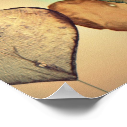 Love Heart Logs Poster (Hoek)