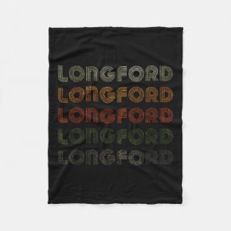 Love Heart Longford T-shirt Grunge Style Zwart Fleece Deken