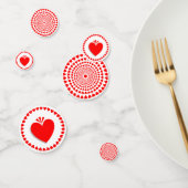 Love Heart Mandala Confetti (Groep)