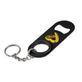 Love Heart Metal Sleutelhanger Bottle Opener Mini Flessenopener (Voorkant Gekanteld)