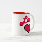 Love Heart Mok (Voorkant rechts)