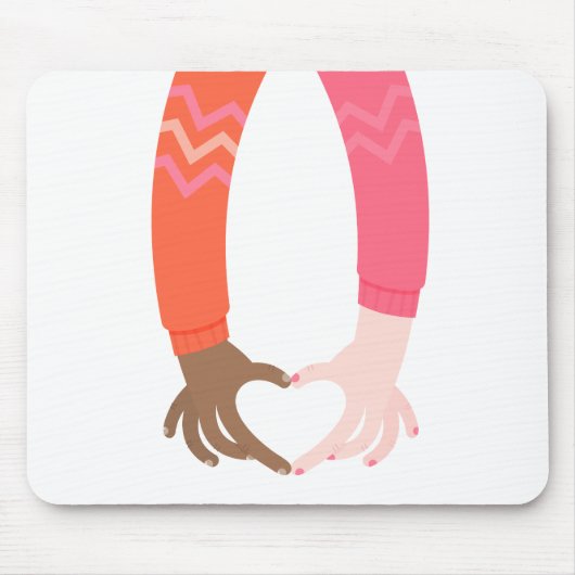 Love Heart Muismat (Voorkant)