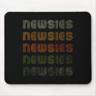 Love Heart Newsies T-shirt Grunge  Style Zwart Muismat