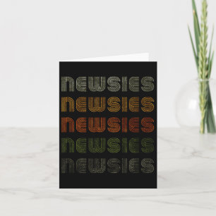 Love Heart Newsies T-shirt Grunge Vintage Stijl Zw Kaart