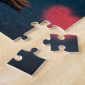 Love Heart Owl Legpuzzel (Zijkant)