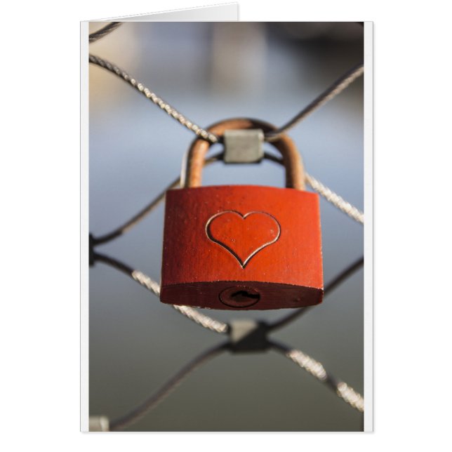 Love Heart Padlock (Voorkant)